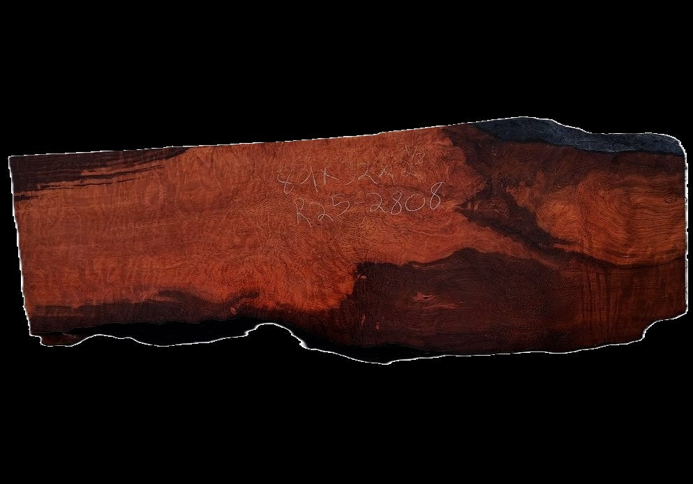 Curly and Quilted | Old growth | Redwood Slab | DIY | Table | R25-2808