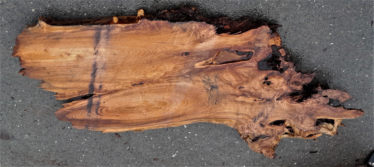 Redwood burl | epoxy river table | DIY wood crafts | table | r23-0214