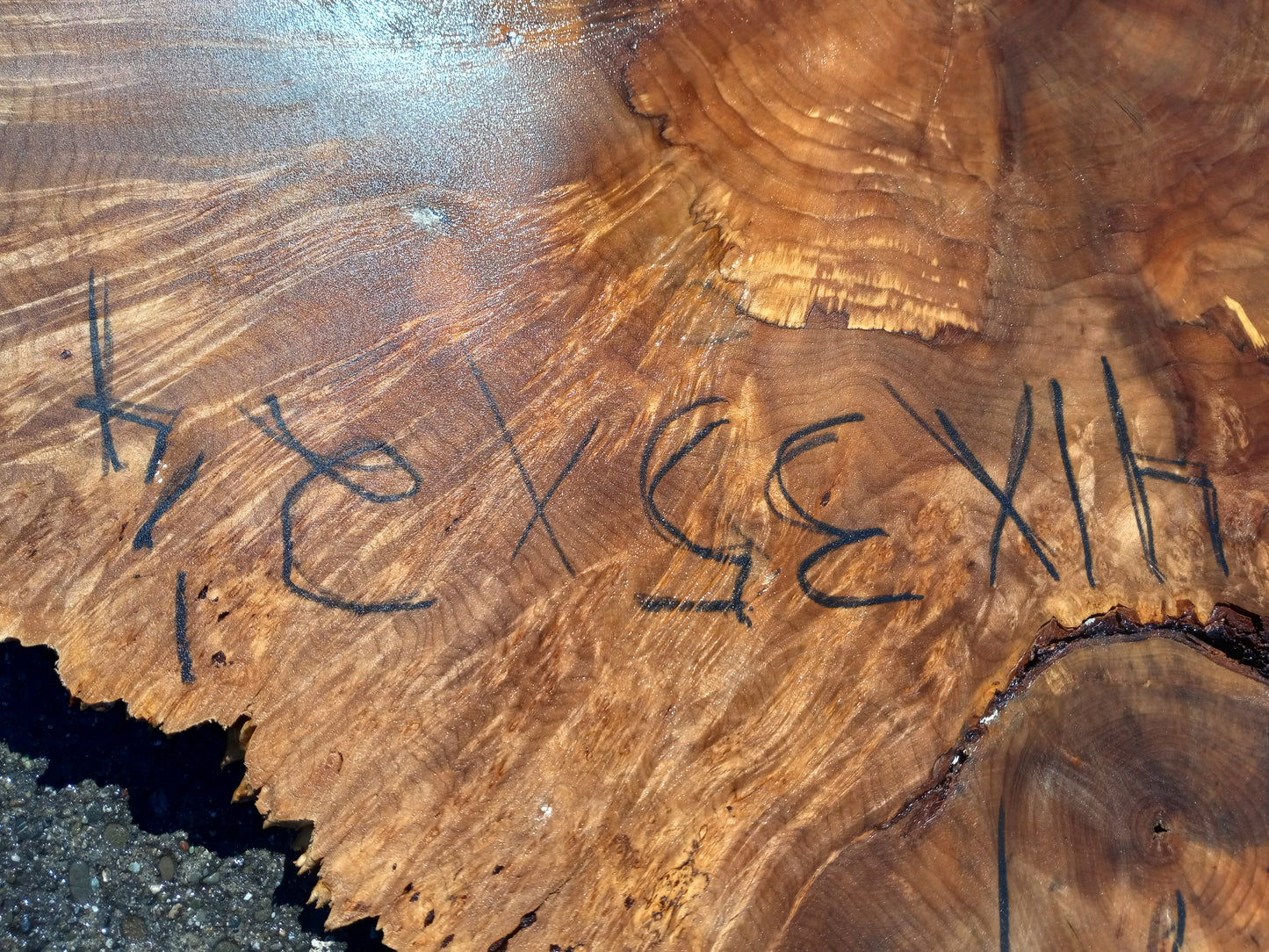 Maple burl slab | live edge | river table | burl table | ma74