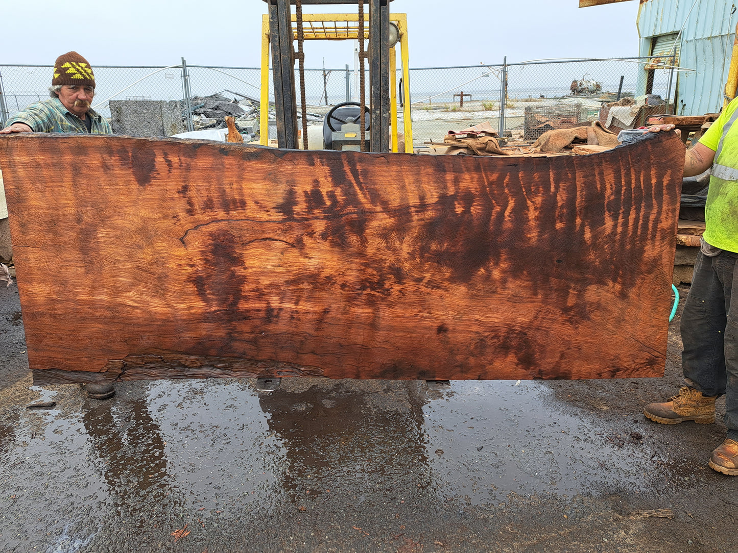 redwood with curl | Live edge dining table | DIY wood | craft woods | r23-0000