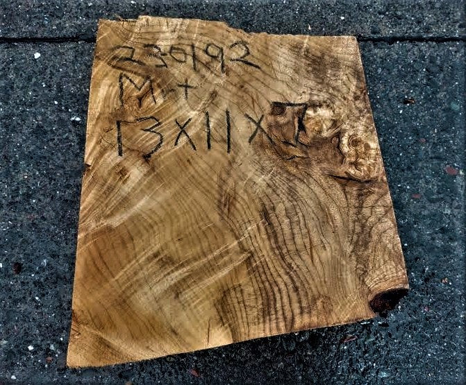 Myrtle burl | DIY wood crafts | bowl turning | craft wood | 23-0192