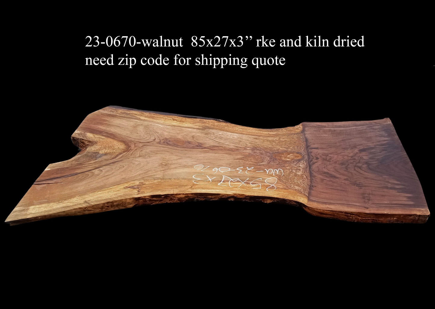 Grafted Walnut Slab| DIY Craft Wood | Walnut Table | Wal23-0670