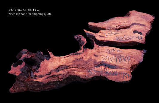 Redwood Slab | Epoxy River Table | DIY Wood Crafts | Table | 23-1200-r