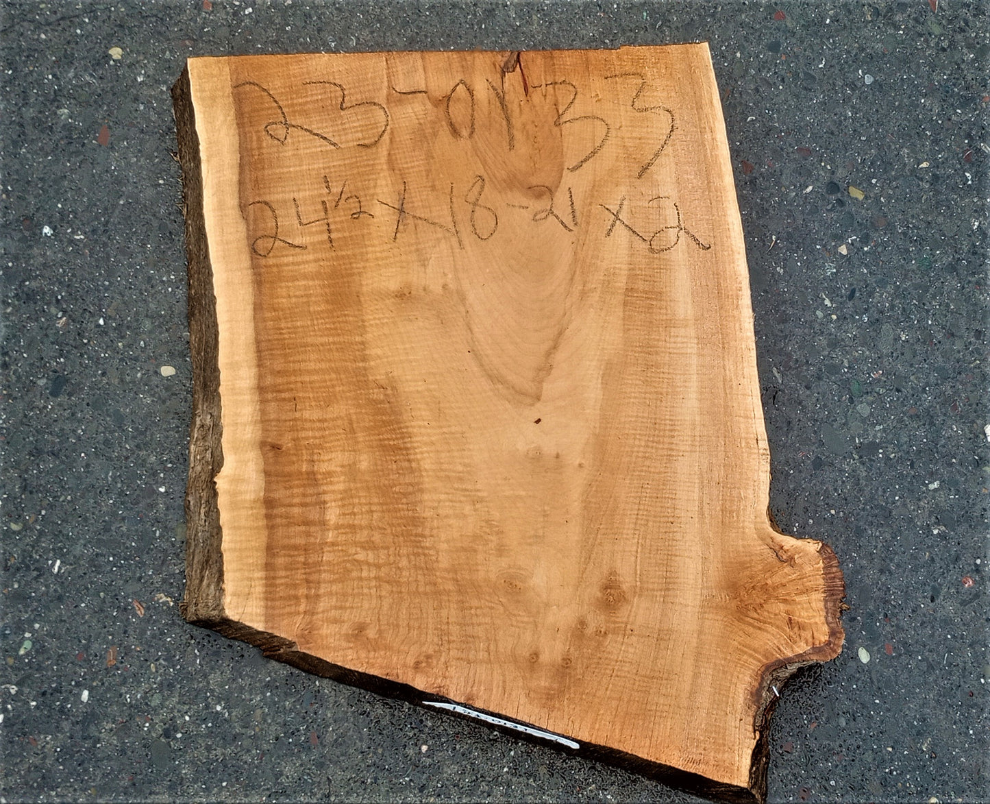curly Maple | guitar blank | DIY crafts | turning | guitar billets | 23-0133 ma