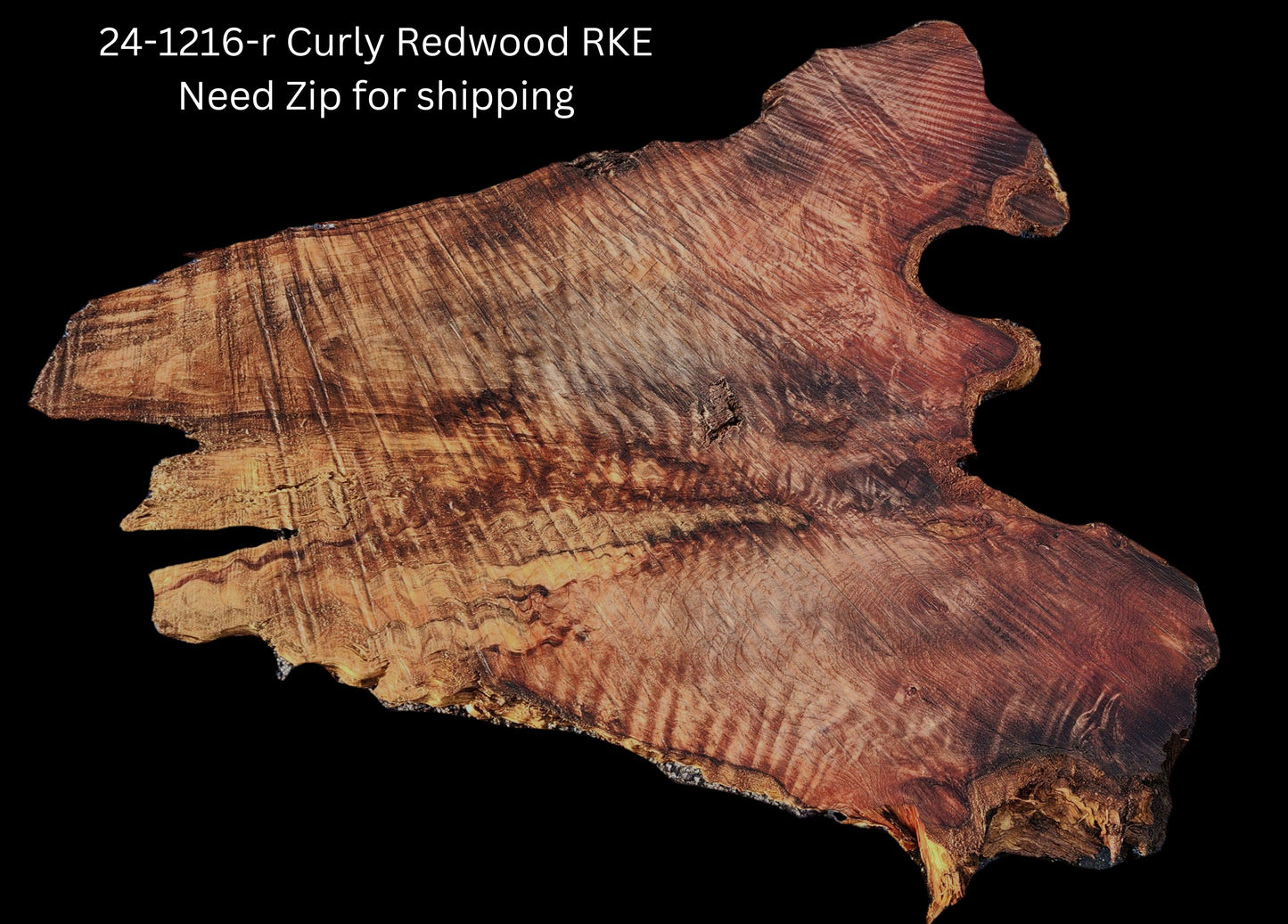 Live edge slab | redwood | rustic desk | dining table | 24-1216-r