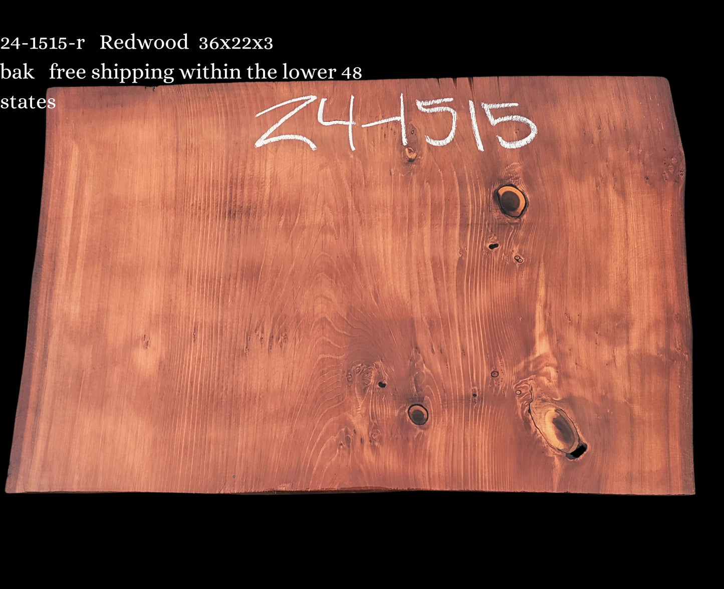 Redwood | old growth | Craft Woods | DIY crafts | 24-1515-r