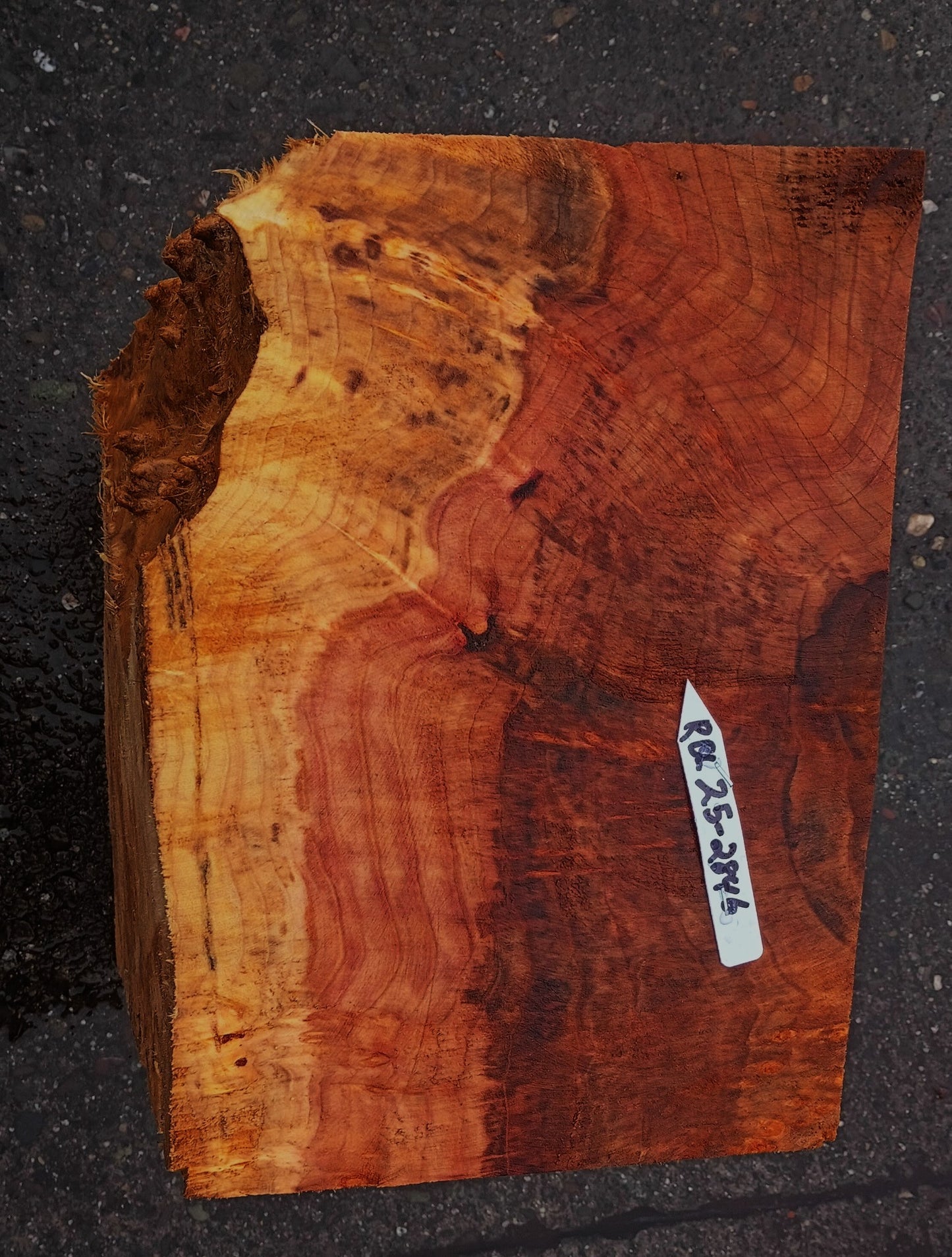 Quilted Redwood Slab | DIY | River Table | guitar billets | RBL25-2846