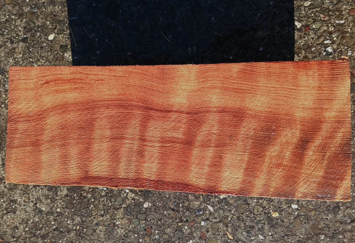 Curly Redwood | Turning block | Craft Wood | R24-1786