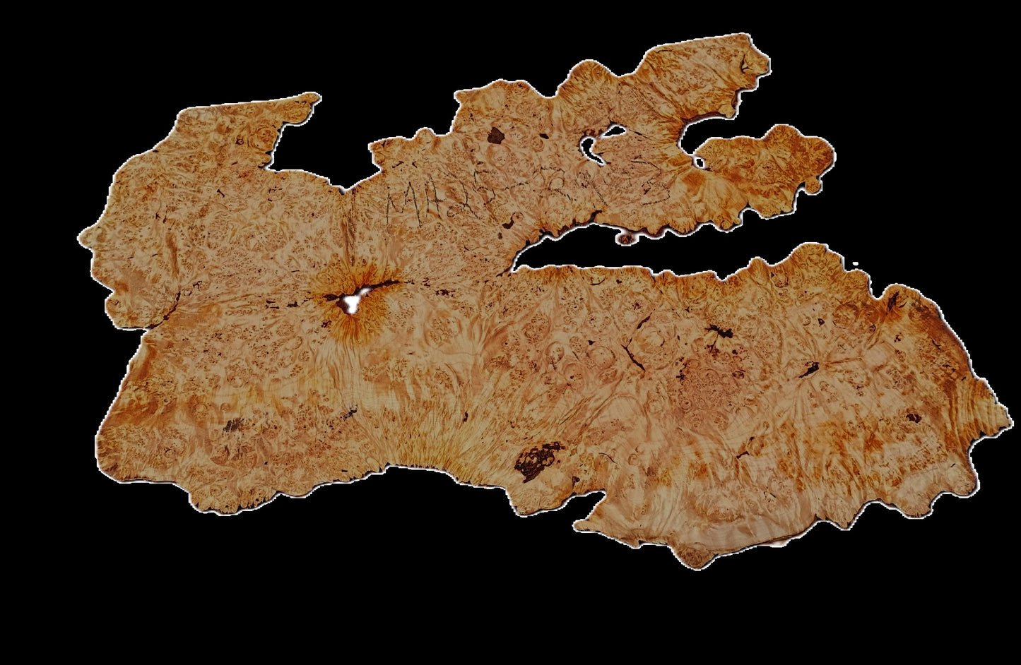 Maple Burl | Live Edge Slab | River Table | DIY | MA25-2903