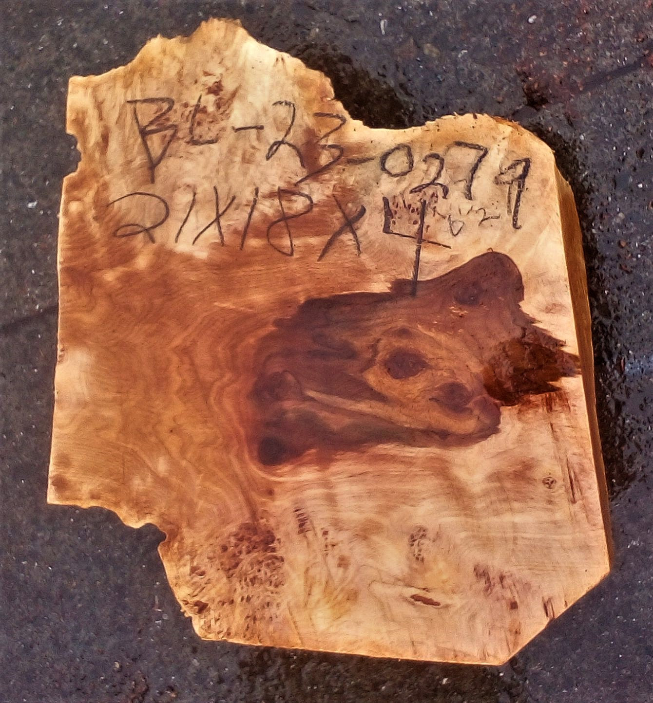 Maple burl cap | bowl turning | wood turning | DIY crafts | bl23-0279
