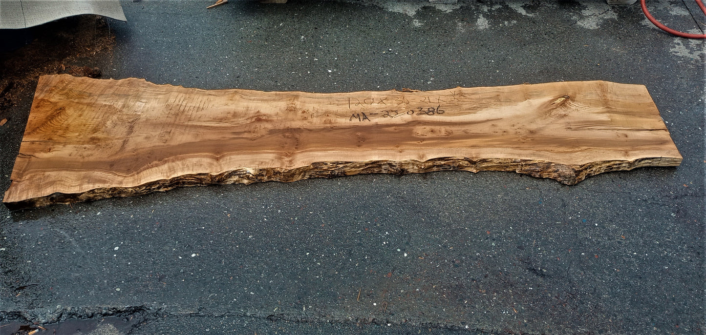 Maple burl | epoxy river table | live edge slab | DIY ideas | ma23-0386