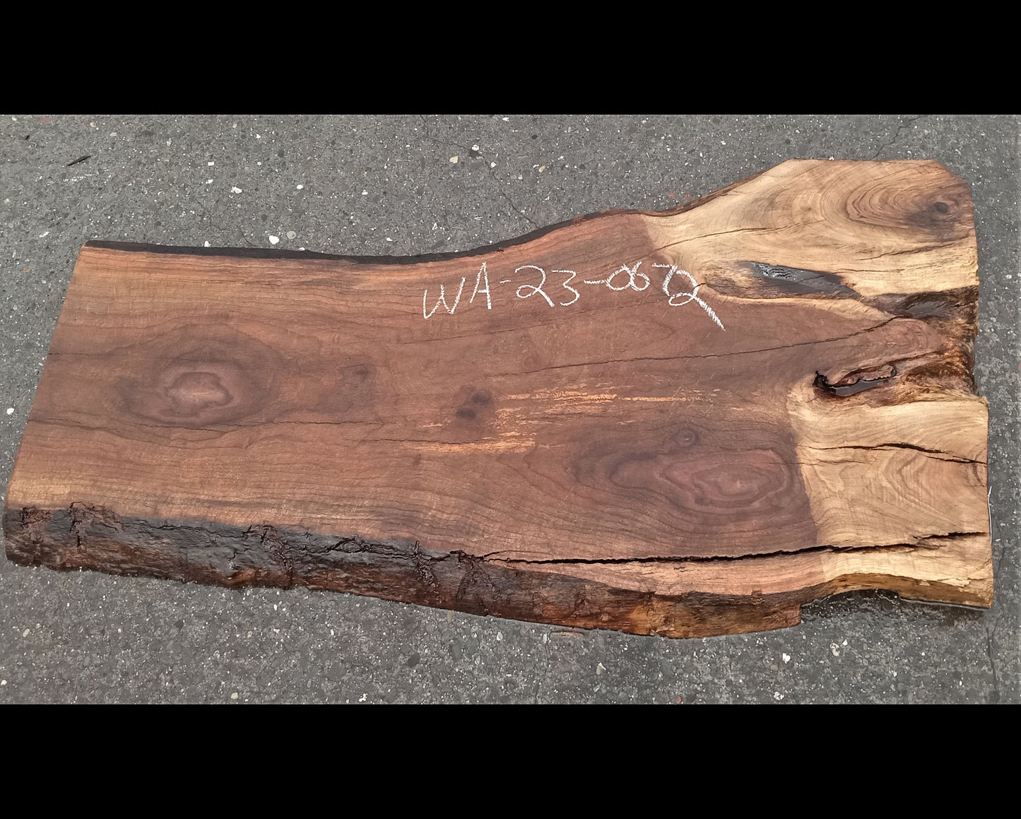 Walbut slab | live edge | DIY craft wood | Burl table | r23-0943