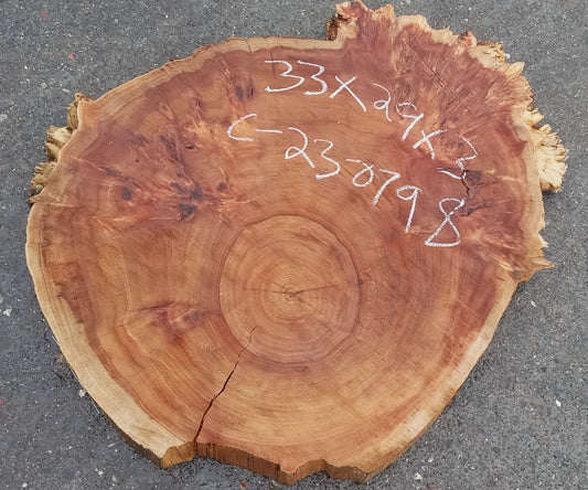 Black Poplar slab | live edge | cookie cut | river table | 23-0798