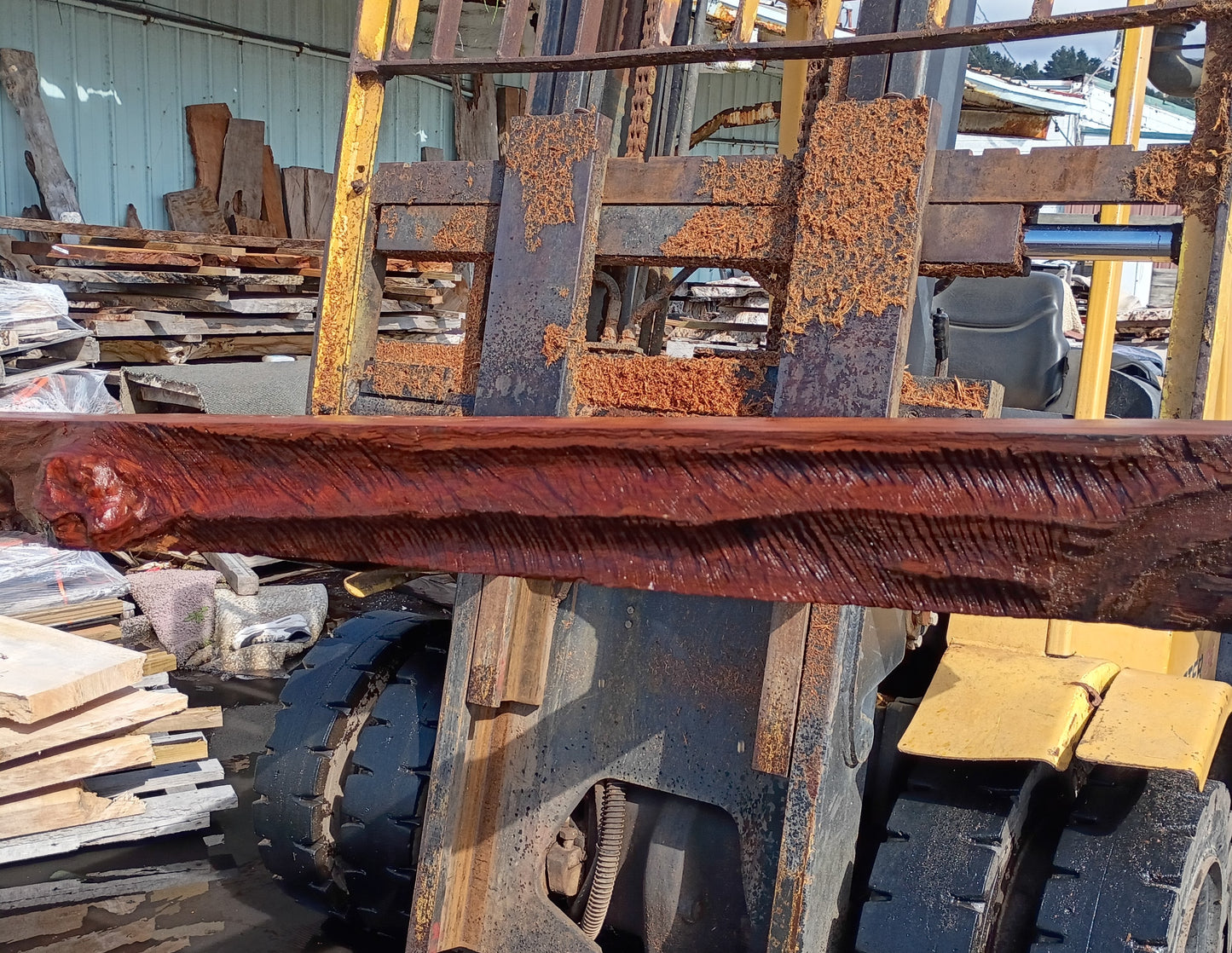 Redwood mantel | live edge shelf | fireplace surround | DIY wood | m23-0457