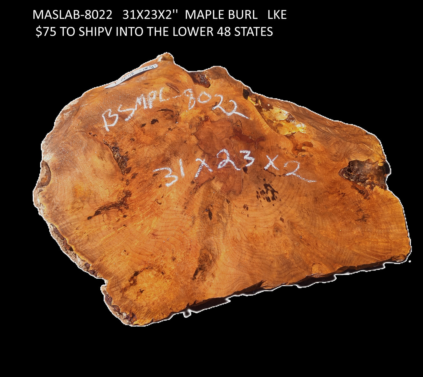 Maple Slab | DIY Crafts | Craftwood | Small Table | MA-8022