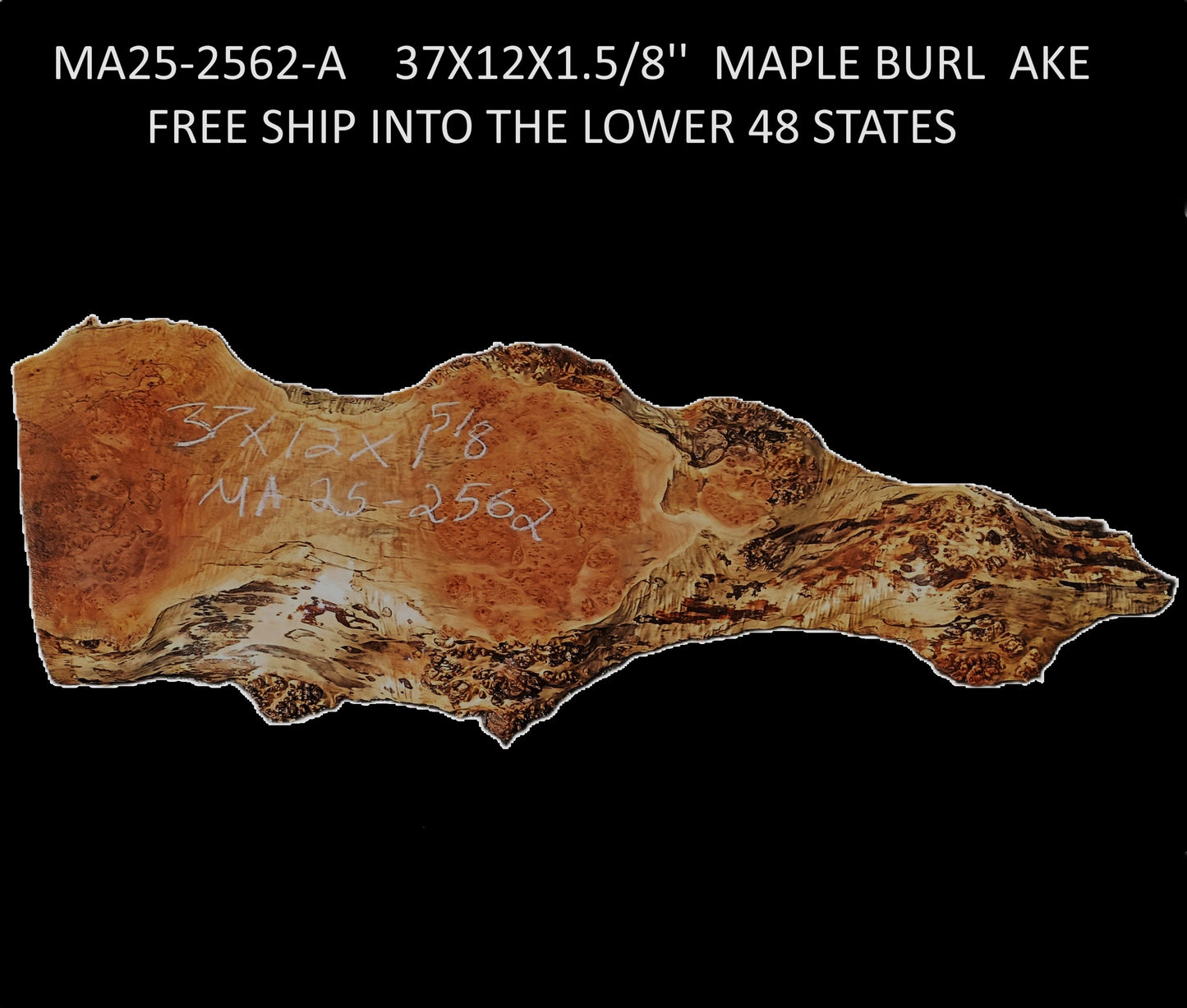 Maple Burl | Cluster Burl | River Table | DIY | crafts | Ma25-2562