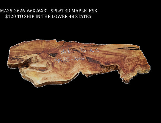 Spalted Maple Burl | charcuttery | DIY Crafts | Live Edge Table | MA25-2626