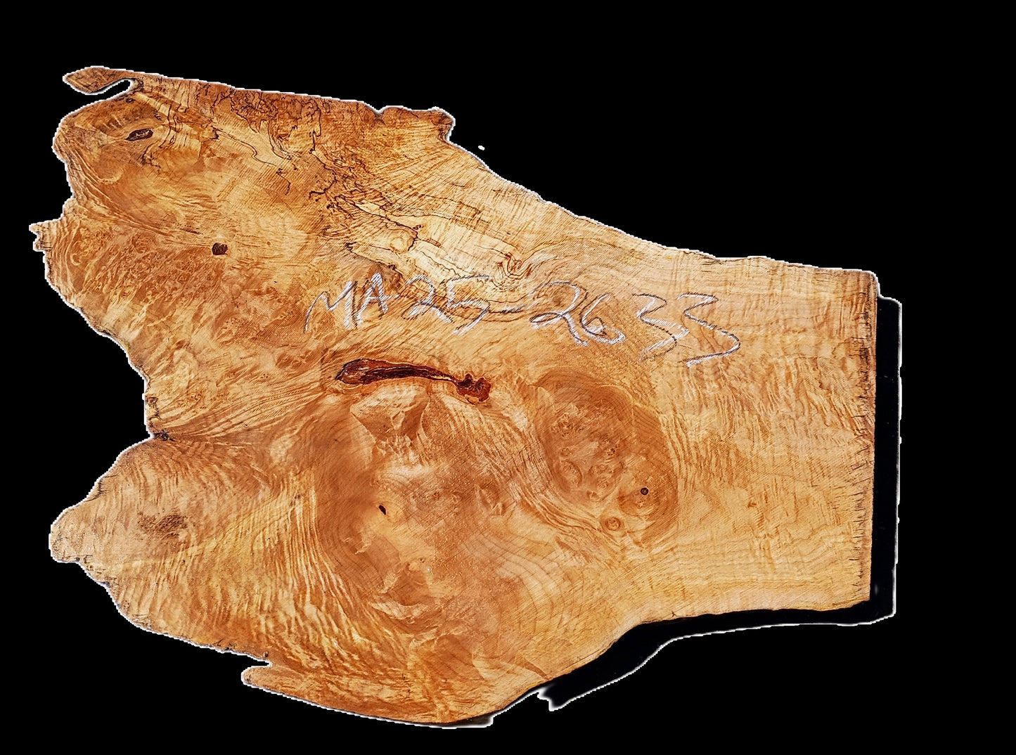 Quilted Maple Grains | DIY | Live Edge Table | MA25-2633