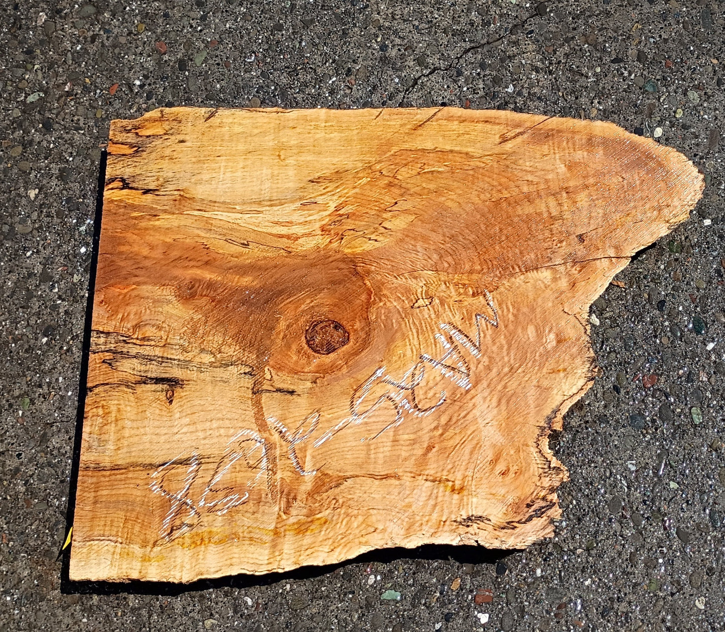 Maple Slab | DIY | epoxy Live Edge Table | MA25-2638