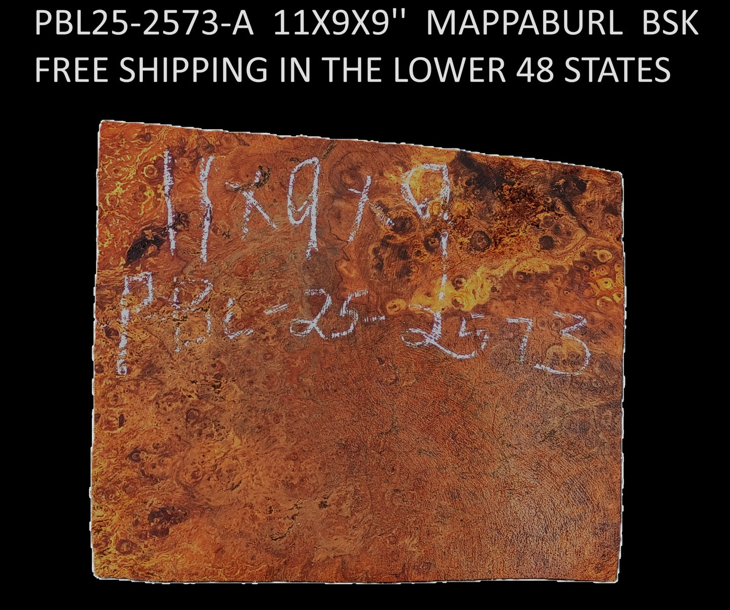 Mappa Burl Block | DIY | Craftwood | bowl turning | PBL25-2573