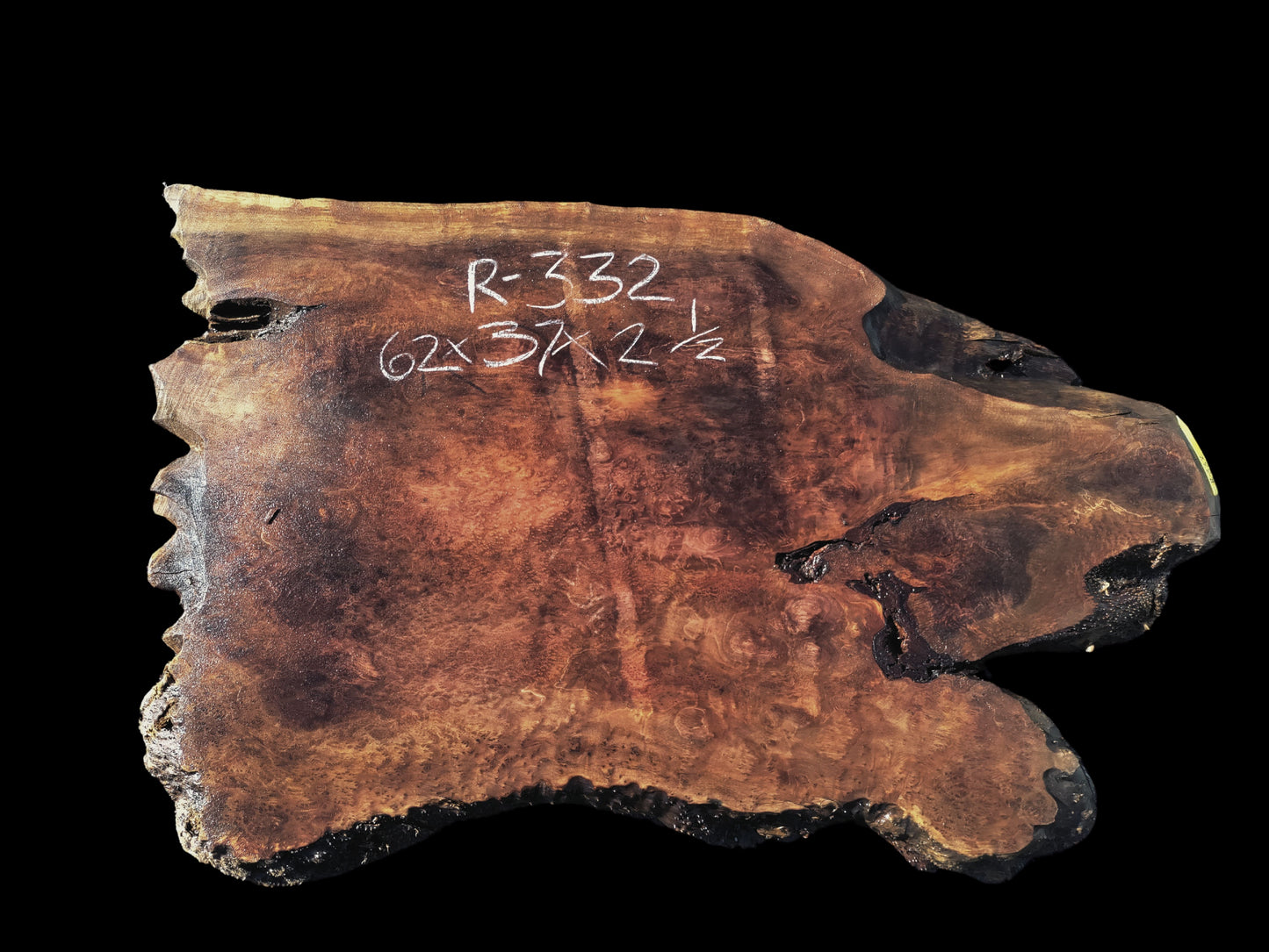 Redwood Burl Slab | Desk | Table | Live Edge | DIY | R-332