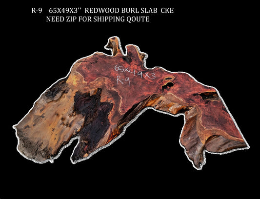 Redwood Burl | DIY | River Table | Craft Wood | R-9