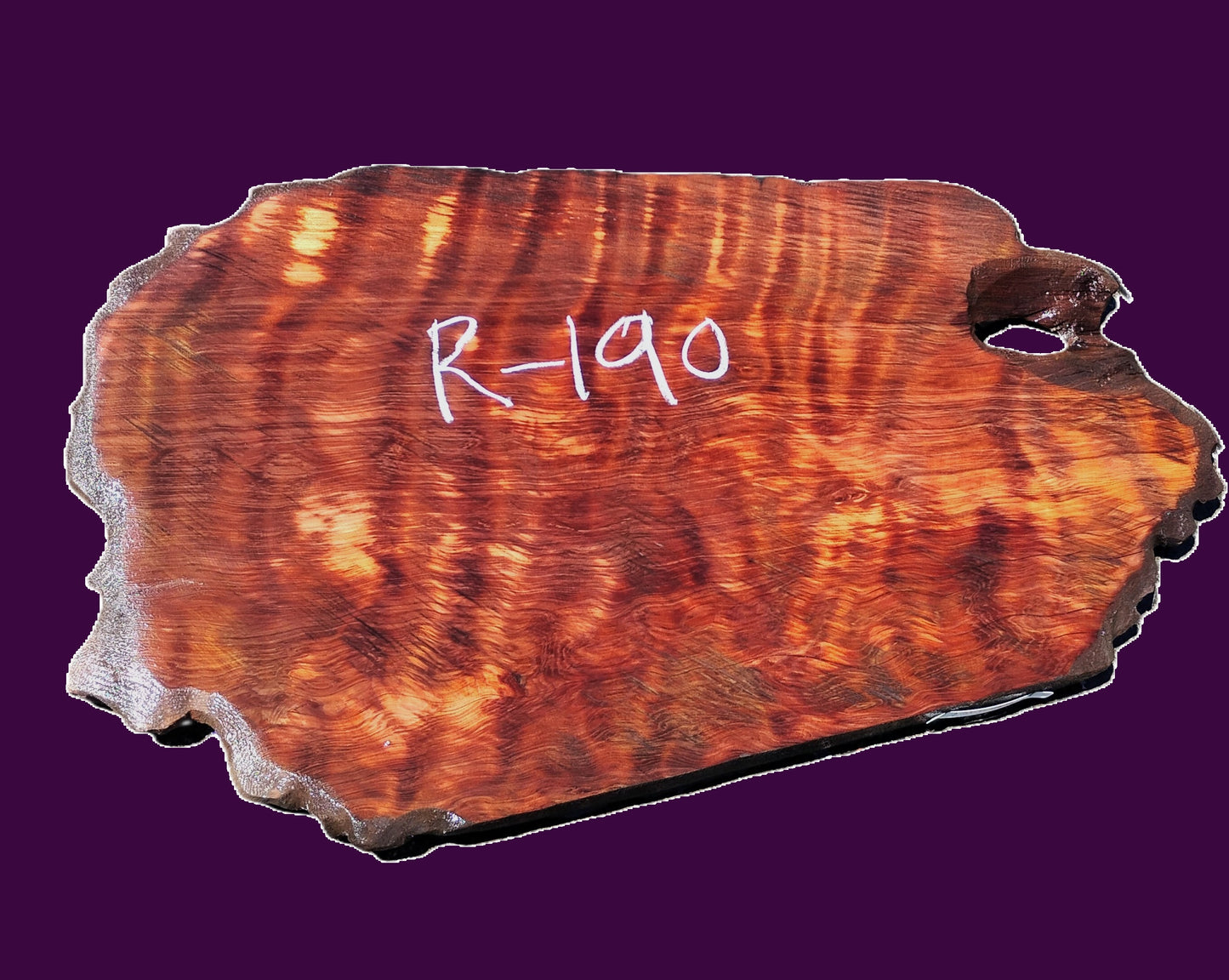curly Redwood Slab | DIY | Craft-wood | live edge burl table | R190