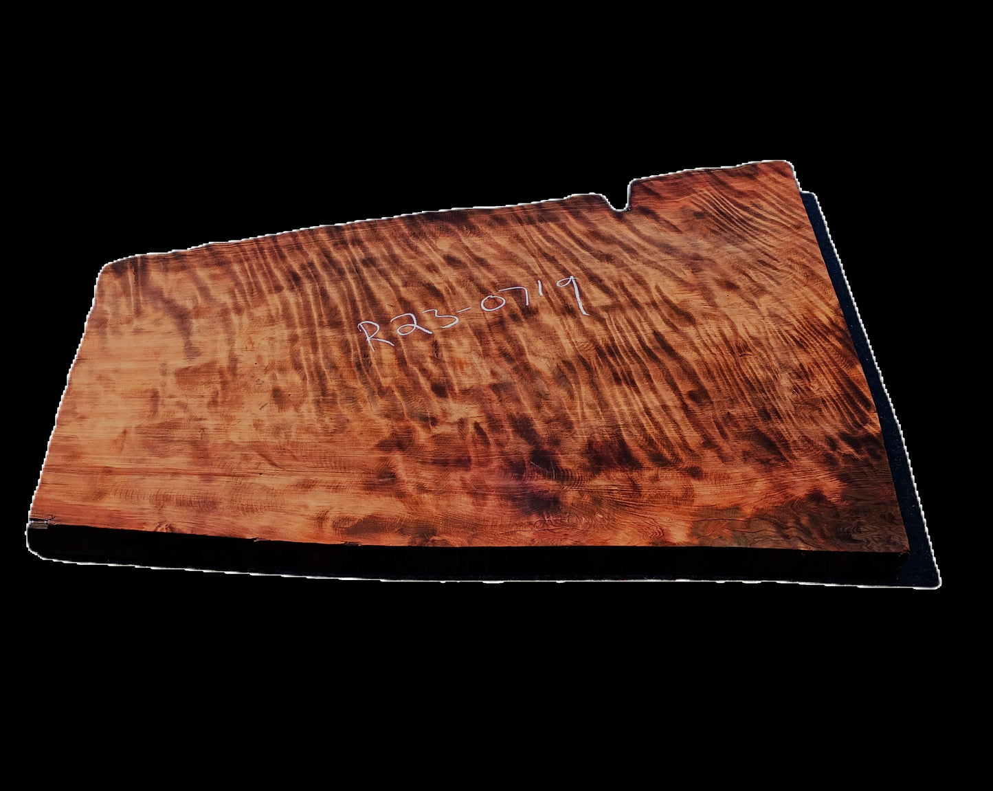Curly Redwood Slab | Old Growth | Bar | Table | R23-0719