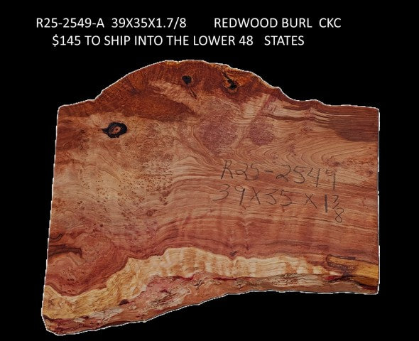 Redwood Burl | DIY Crafts | River Table | R25-2549