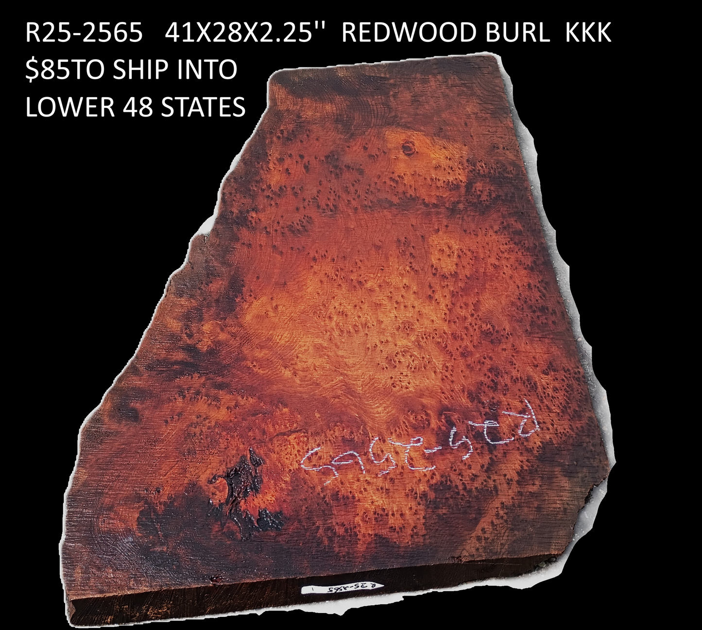 Redwood Burl | DIY Crafts | River Table | R25-2565
