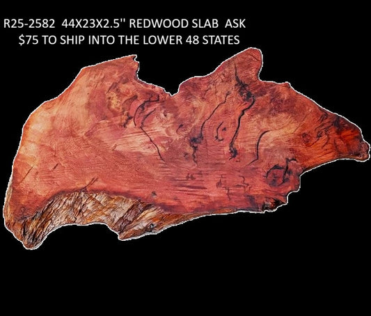 Redwood BURL Slab | DIY | BURL Table | Craft Wood | R25-2582