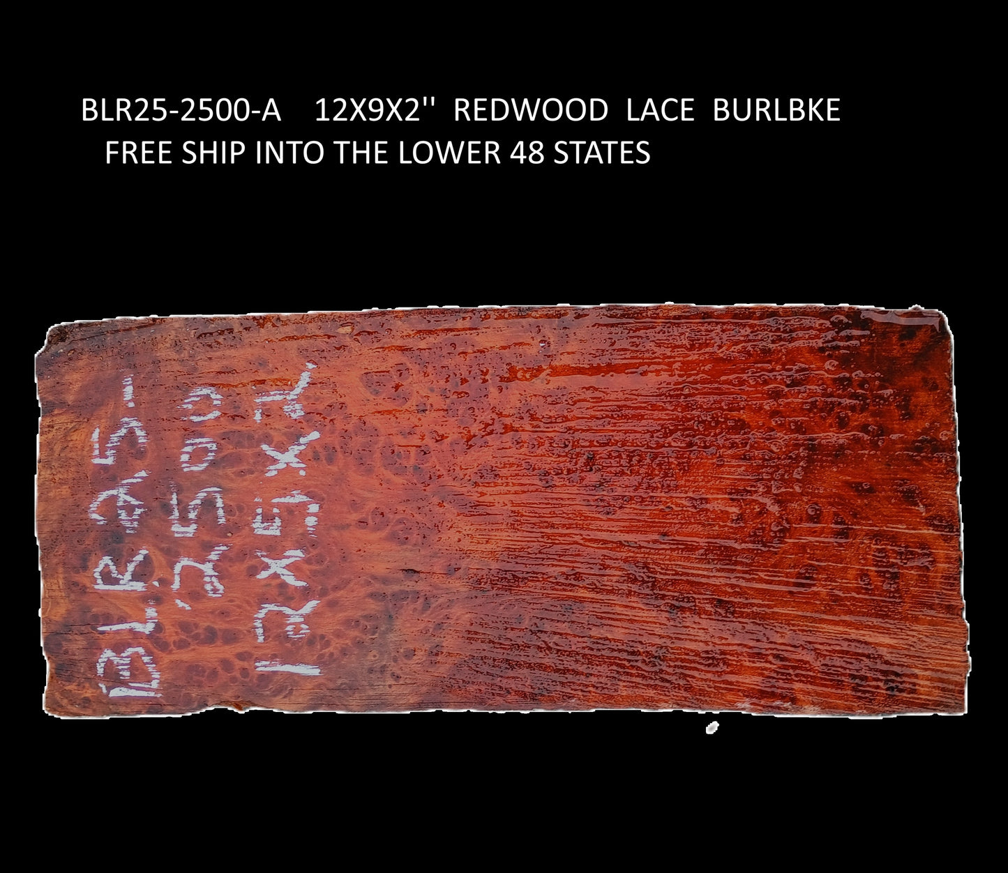 Redwood Burl Block | Bowl Turning | Craft Wood | DIY | RBL25-2500