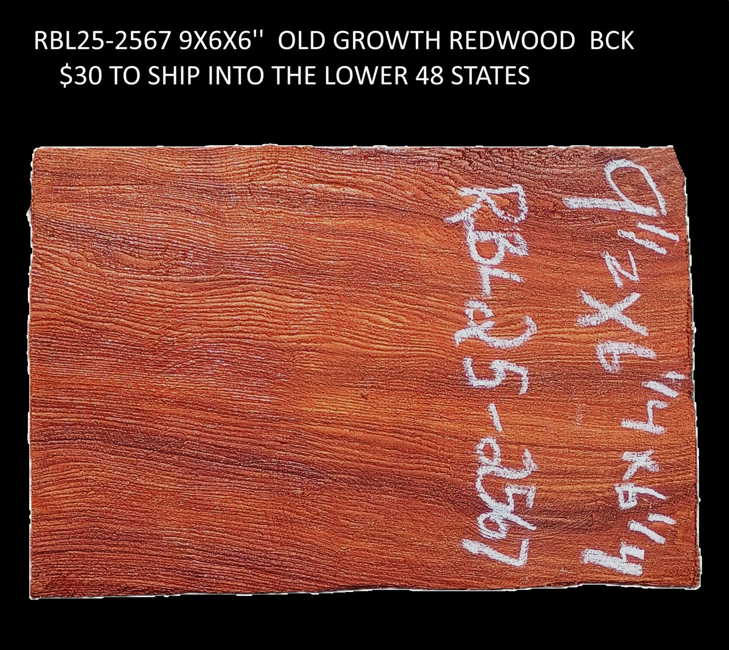 Old Growth Redwood Burl | Turning Block | DIY | RBL25-2567