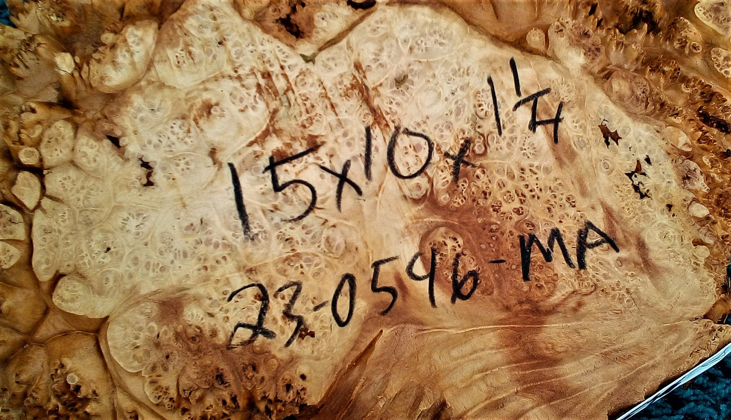 Maple burl slab | live edge | river table | DIY crafts | burl clock | ma23-0546