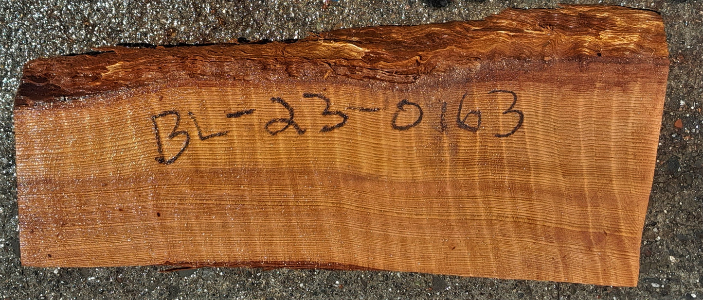 curly redwood | DIY crafts | wood turning | bowl block blank | bl23-0163