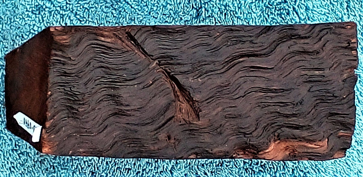 curly redwood block | bowl turning | wood turning | DIY crafts | bl23-0448