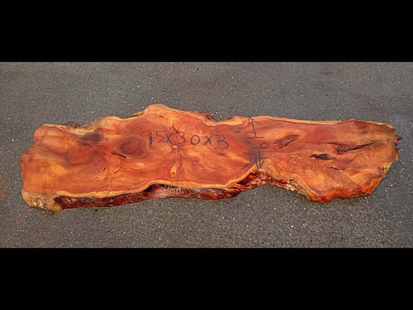 redwood | live edge | epoxy river table | counter bar | headboard | r23-0599