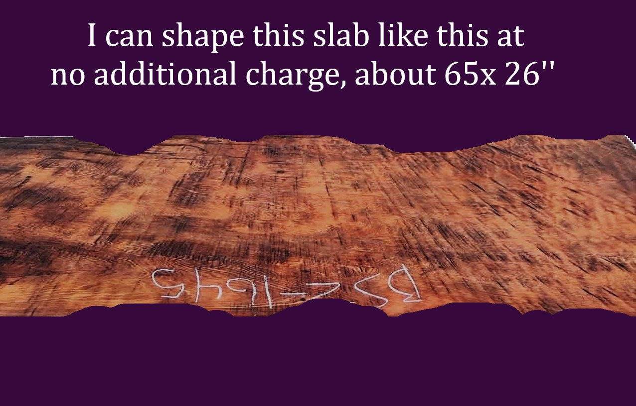 Redwood Burl Slab | DIY | Craft Wood | Table | Redwood |bsz1645