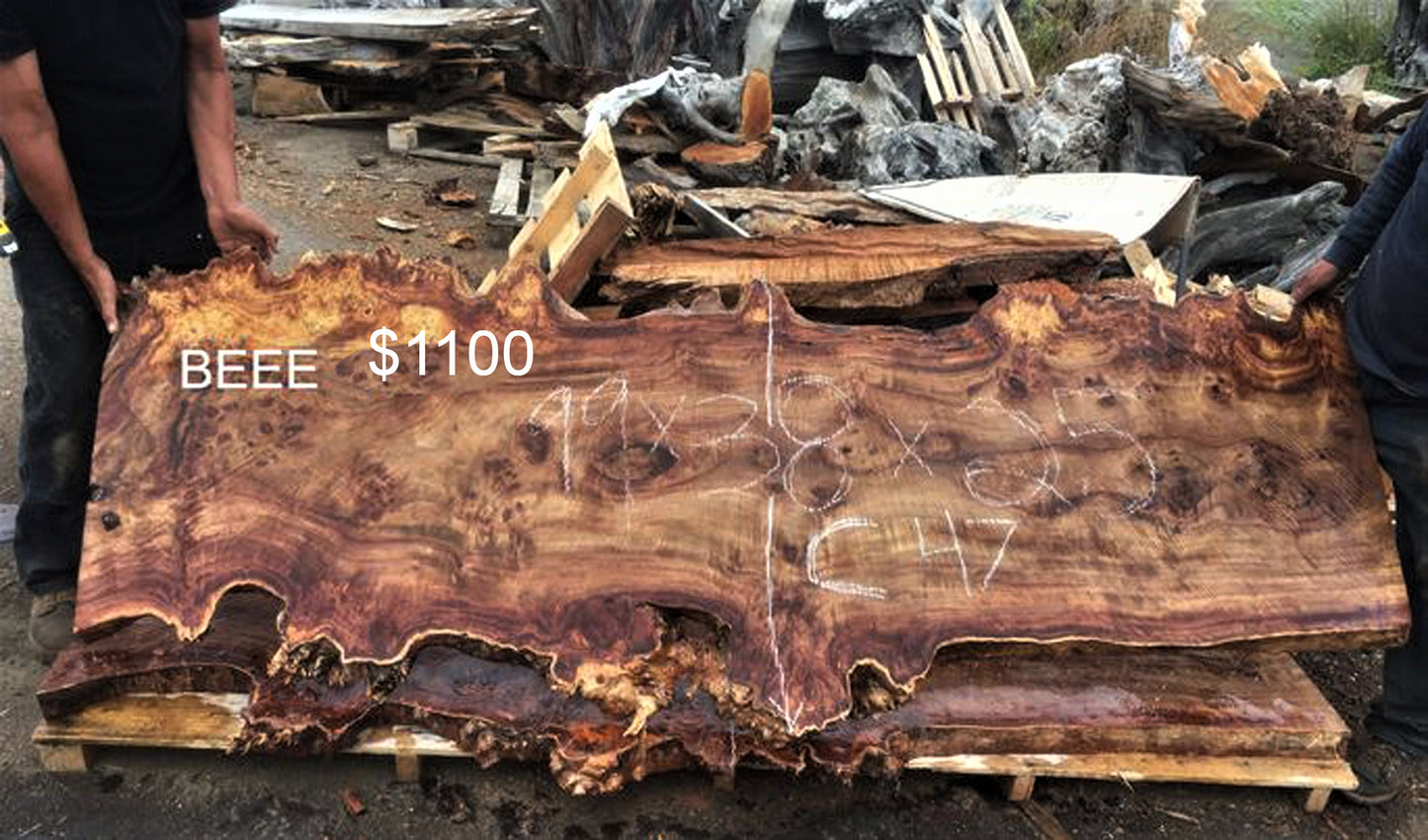 Poplar cluster burl | epoxy river table | live edge slab | DIY ideas | c-47