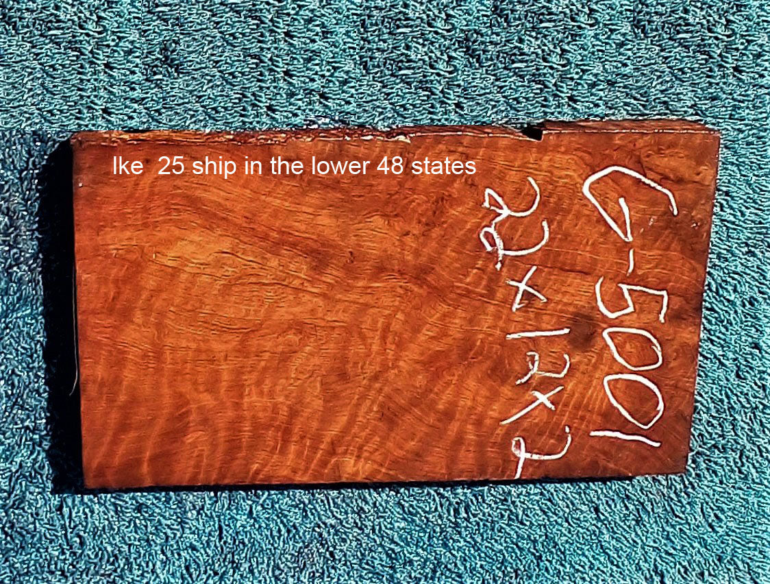 quilted redwood | guitar billet | wood turning | DIY crafts | gz5001