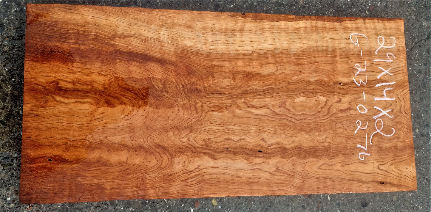 Quilted Redwood | old growth | guitar billet | burl table | g23-0276