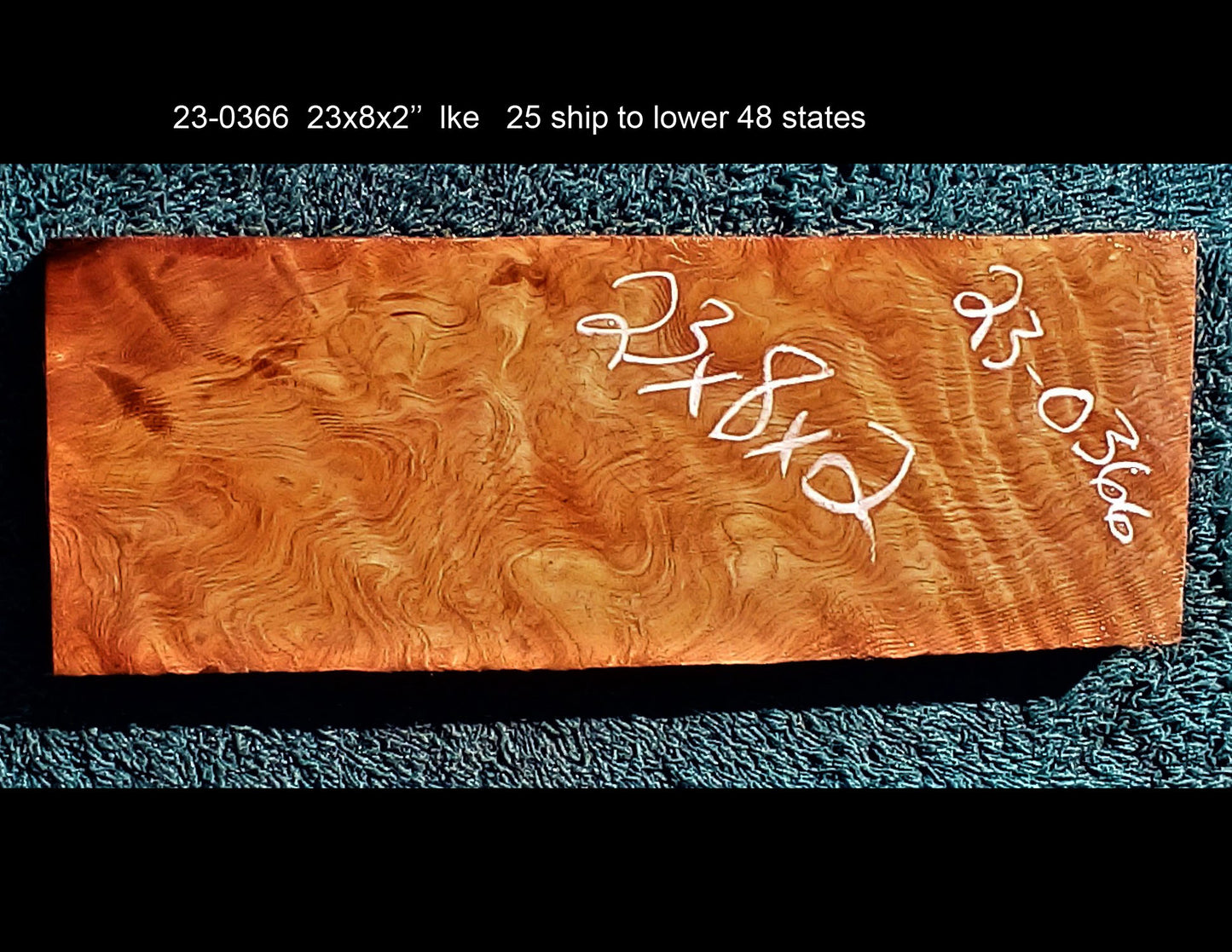 redwood | guitar billet | wood turning | DIY crafts bl23-0366