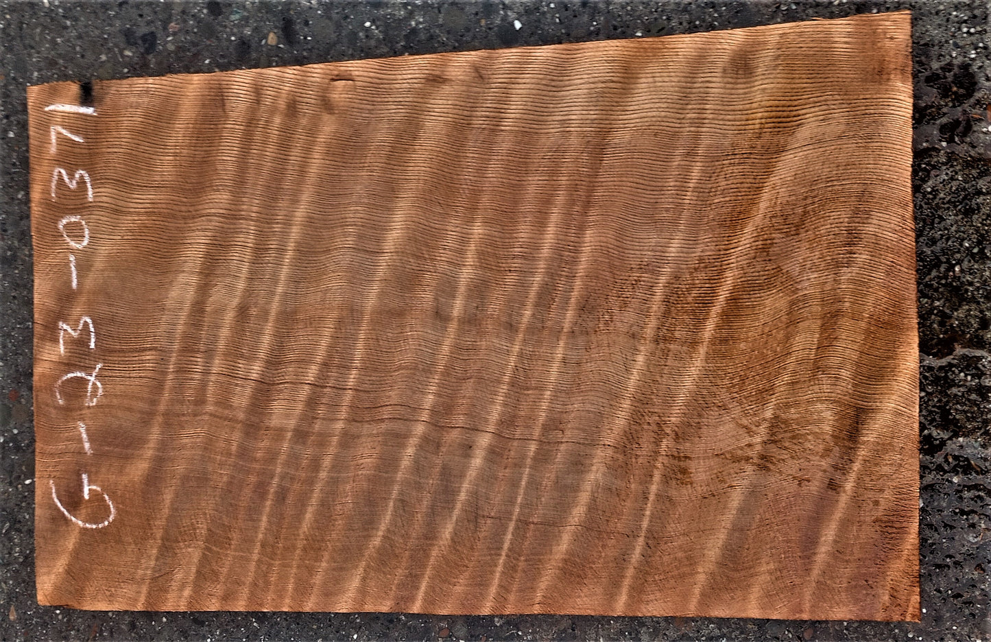 quilted Redwood | old growth | Guitar blank | DIY wood craft | g23-0371