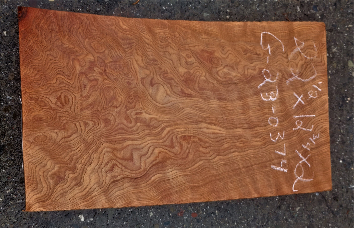 Quilted Redwood | old growth | guitar billet | burl table | DIY | g23-0374