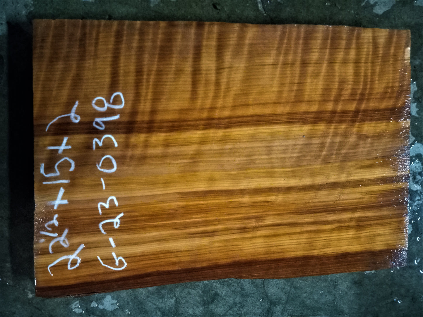 quilted Redwood | old growth | Guitar blank | DIY wood craft | g23-0398