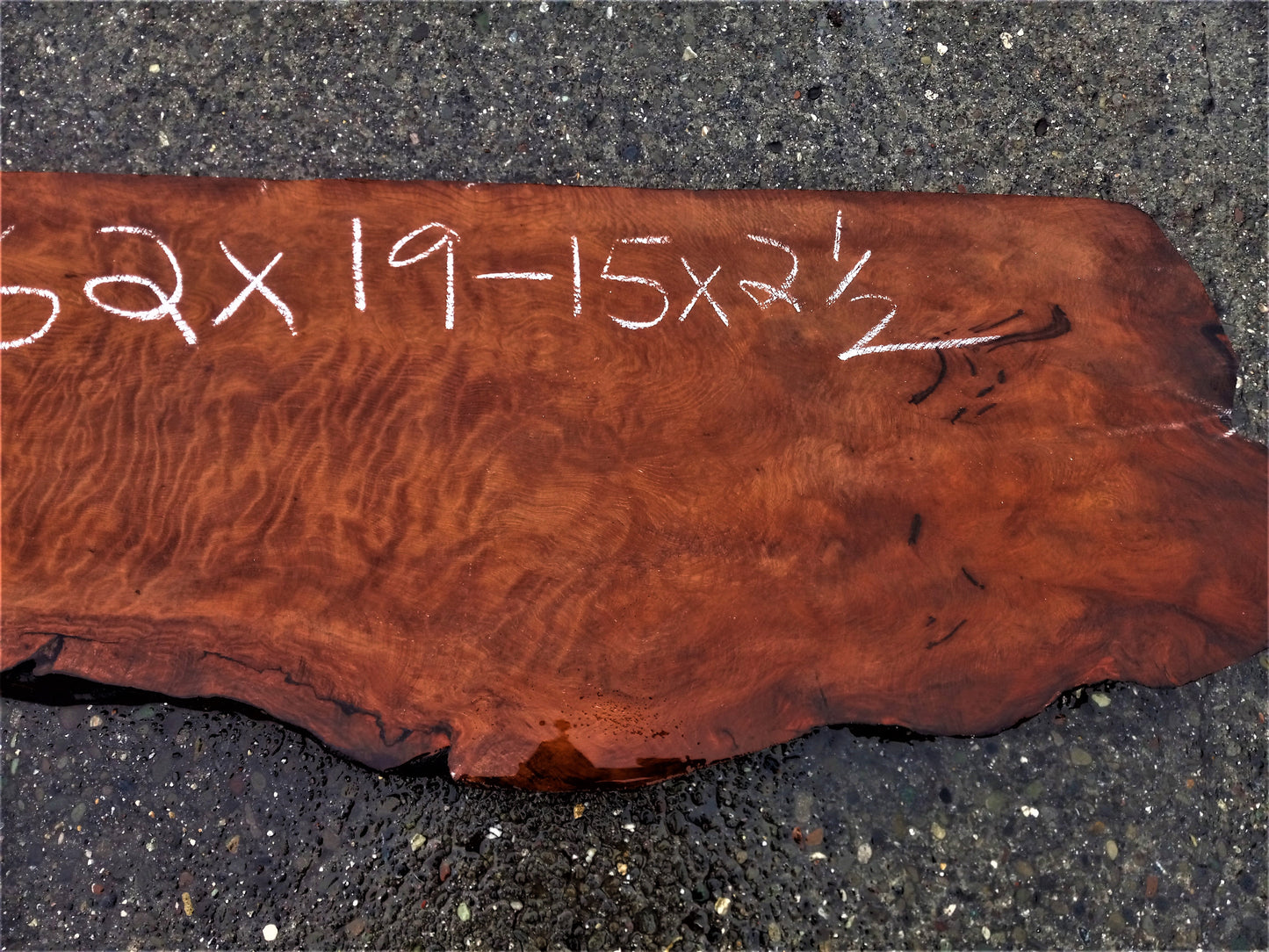 Quilted Redwood | guitar billet | DIY wood crafts | luthier wood | g5502