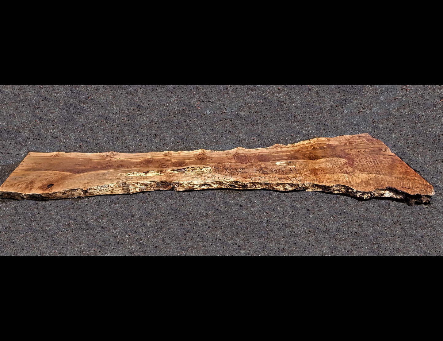 Maple cluster burl | epoxy river table | live edge slab | ma23-0382