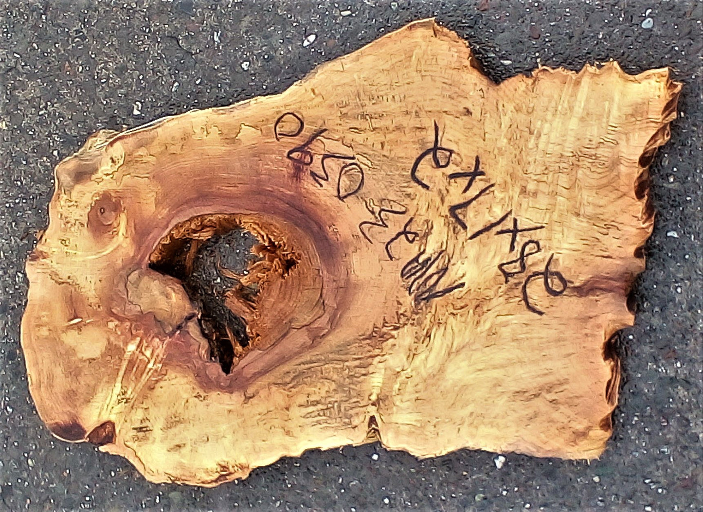 Maple | burl table | exotic wood | epoxy river table | DIY | ma23-0390
