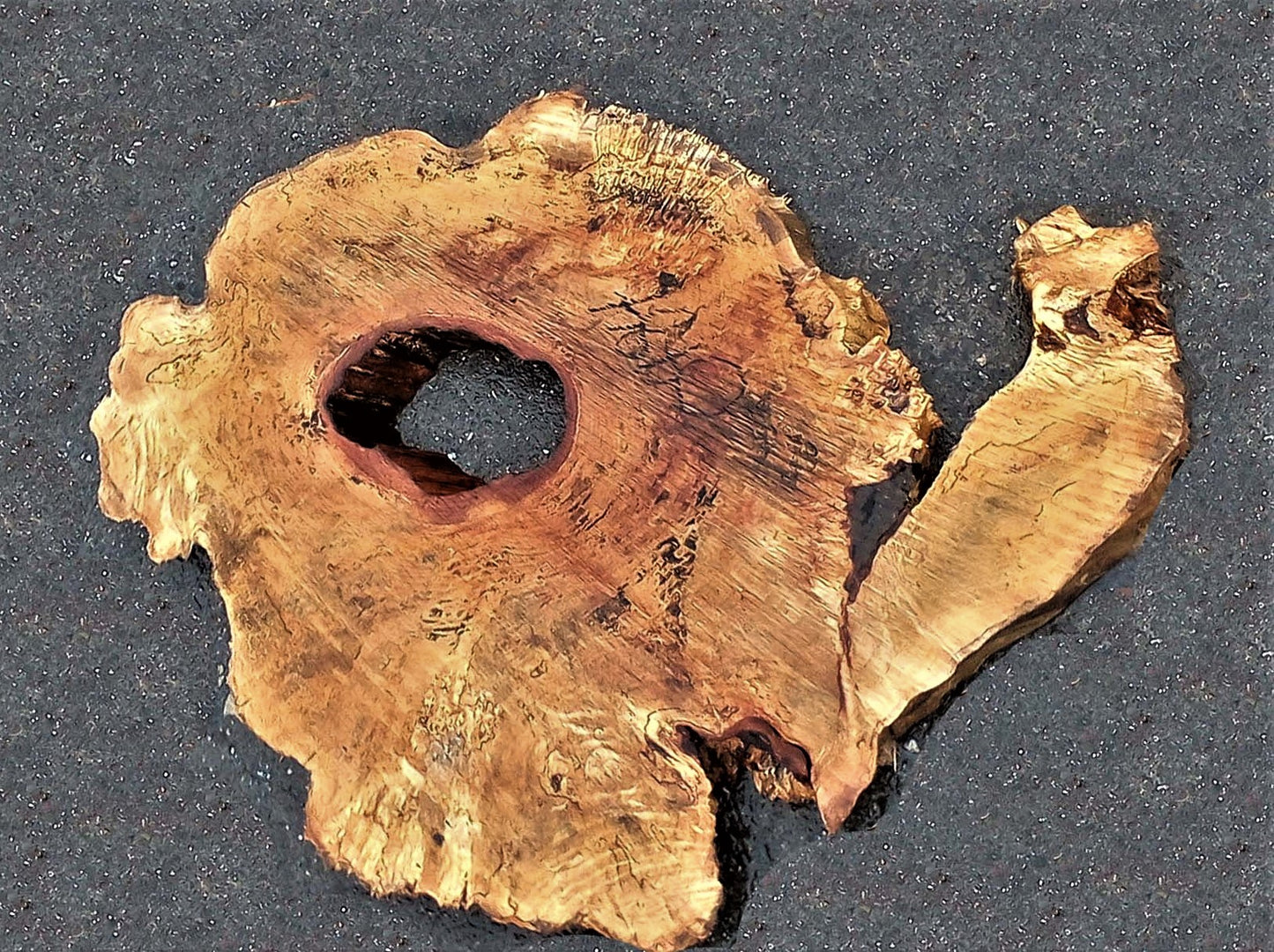 Maple | burl table | exotic wood | epoxy river table | DIY | ma23-0484