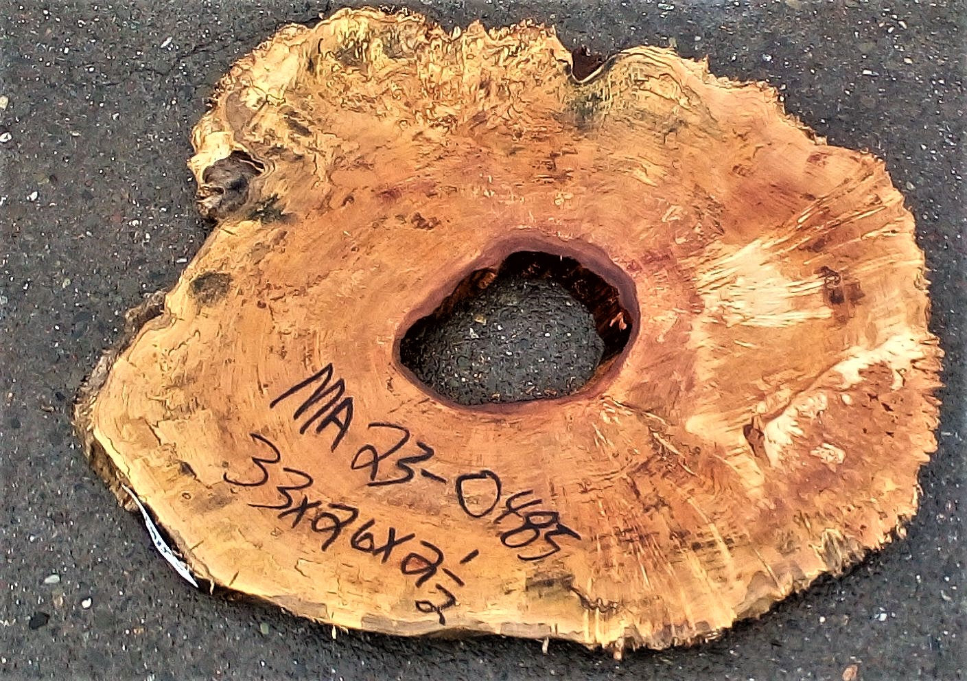 Maple | burl table | exotic wood | epoxy river table | DIY | ma23-0485